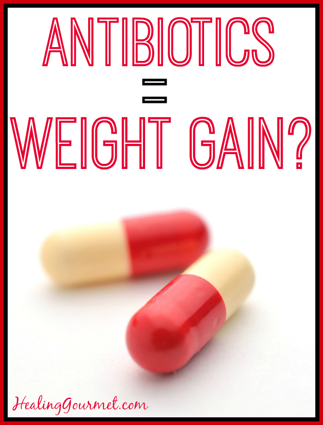 antibiotics cause weight gain