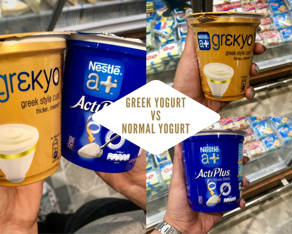 Greek Yoghurt v/s Normal Yoghurt